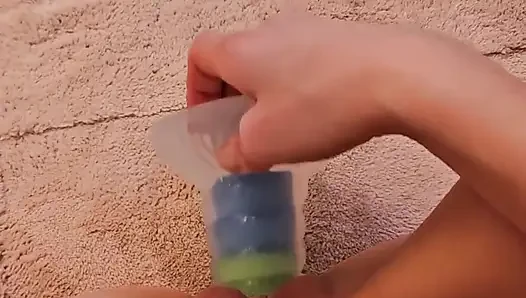 Unicorn Dildo Play