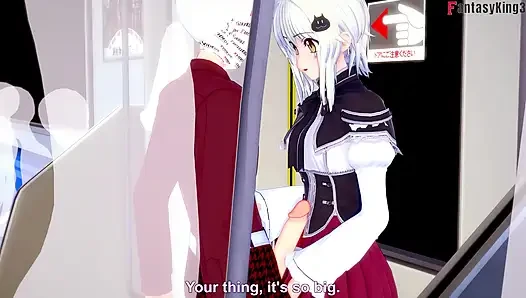 Koneko trende şantajla seks yapıyor - dxd ntr çılgınlığı serisi
