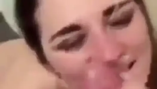 Cumming on my girlfriend's face