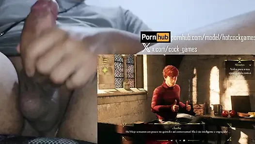 Волшебная киска, глава 1, часть 6 (геймплей с членом перед камерой)