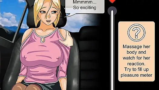 Seksi kız oyunu ile arabada yolculuk bölüm 01