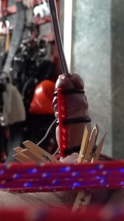 Lucifer's Ladder Electro CBT & Sounding by Mistress LDC | Clip 1