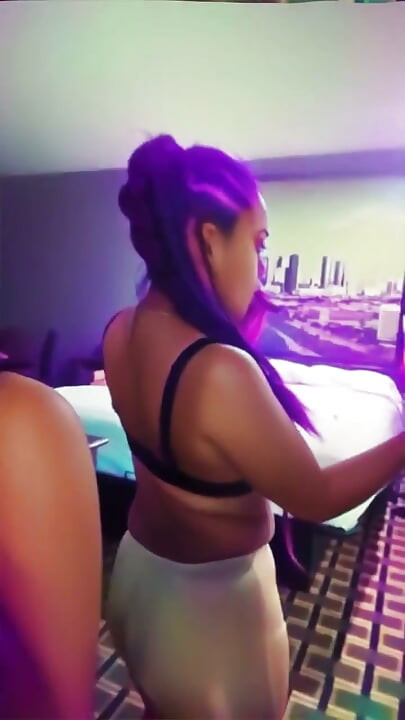 Sexy Ass Latina Smoking Break During Friday Fuck Festival