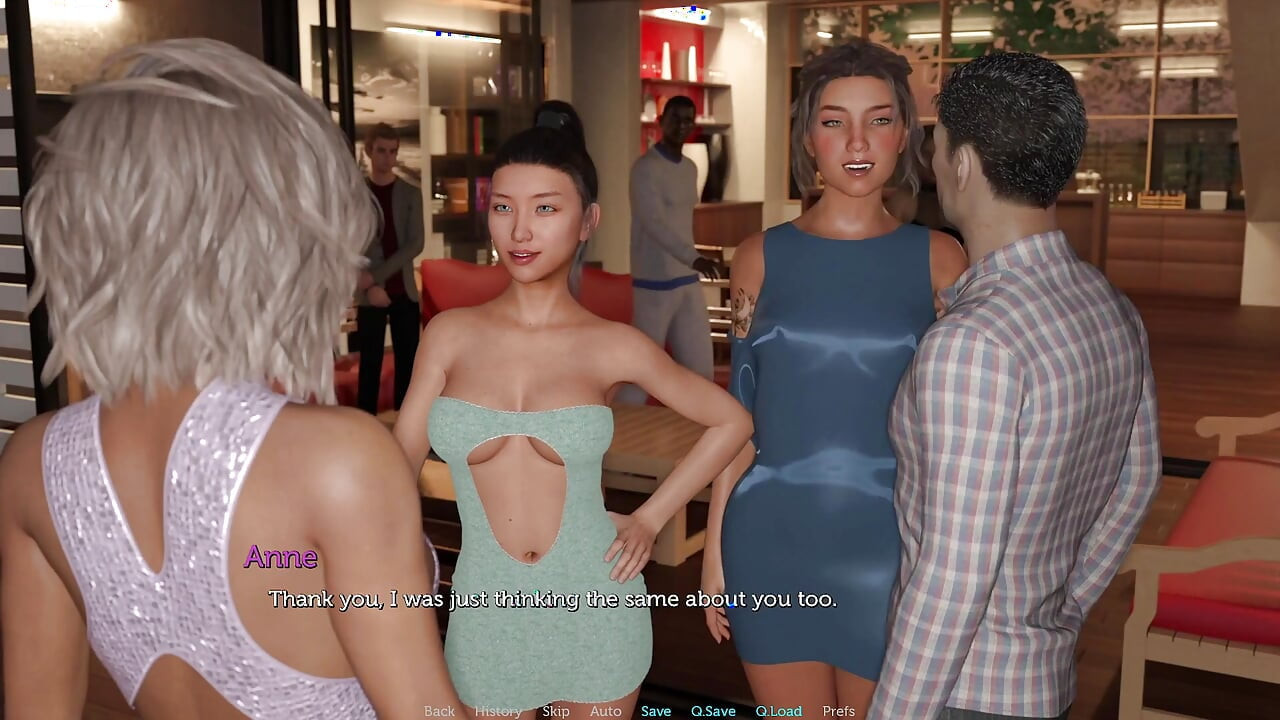 Tacos3-s3p2c - 你无法跳过的场景：第7部分 - 托尼和安妮在泳池派对上并整夜不间断地做爱