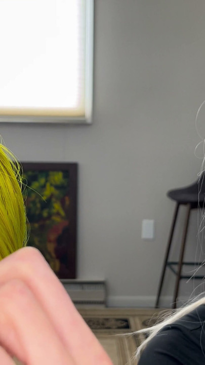 Drag Queen and Woman Makeover Transformation  - Mascara, Fake Lashes, Lipstick | Clip 2