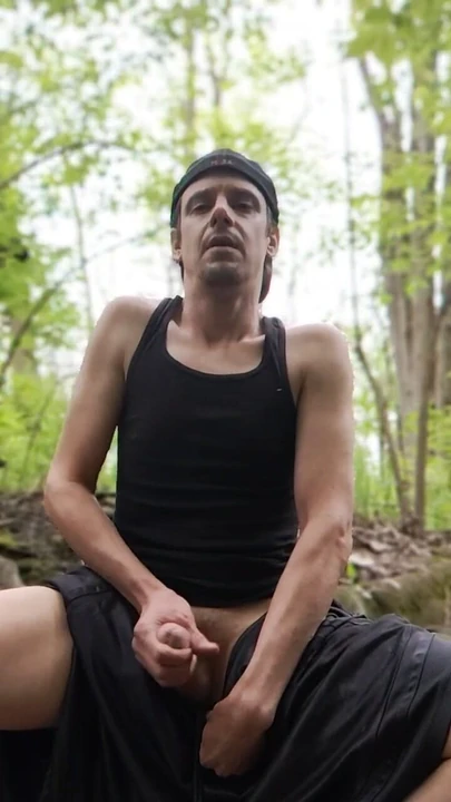 Alone time in the woods