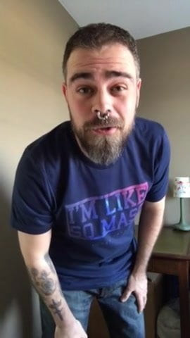 sexy bearded guy