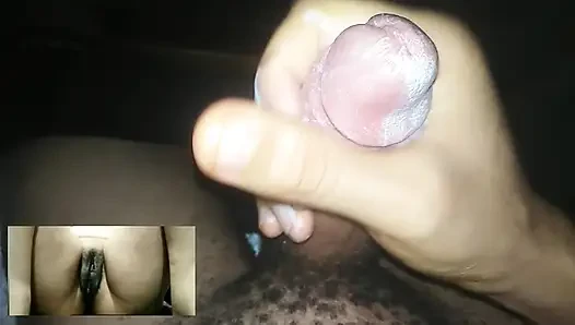 Video call - masturbasi di kamar mandi sama pacarku