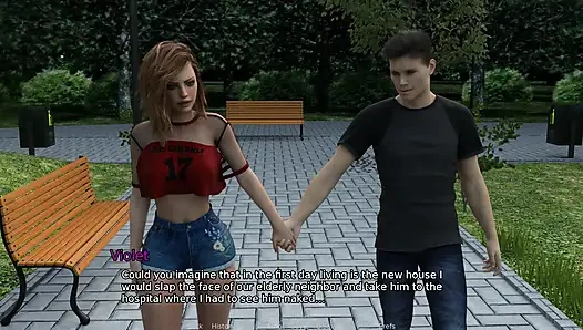 New Neighborhood: Newly Married Couple Caught Their Old Neighbor Watching While They Have Sex - Episode 1