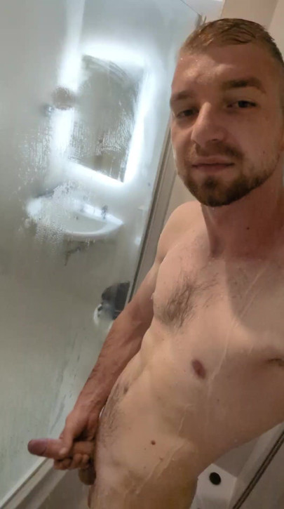 I do it myself in the shower