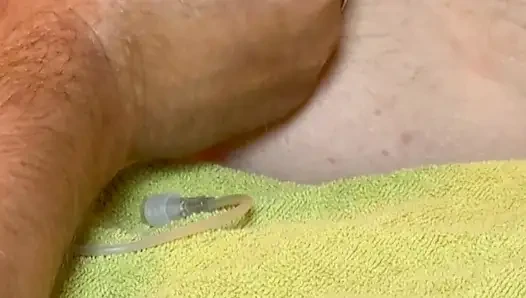 Piercing prinzess albertina ve amcık dudakları