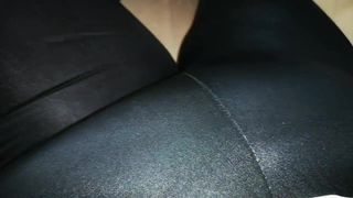 Legging de pantalon en caoutchouc de vinyle de PVC de cuir de latex brillant du marché de la Chine