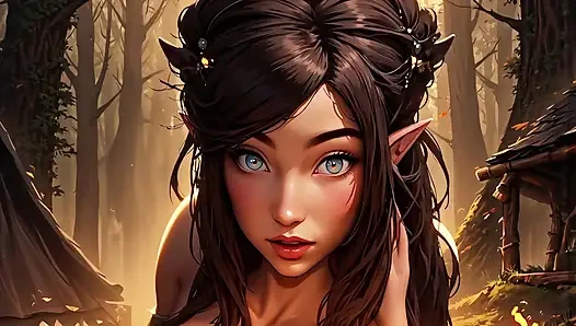 Thessia and the Hunter PART 2 Eye Contact