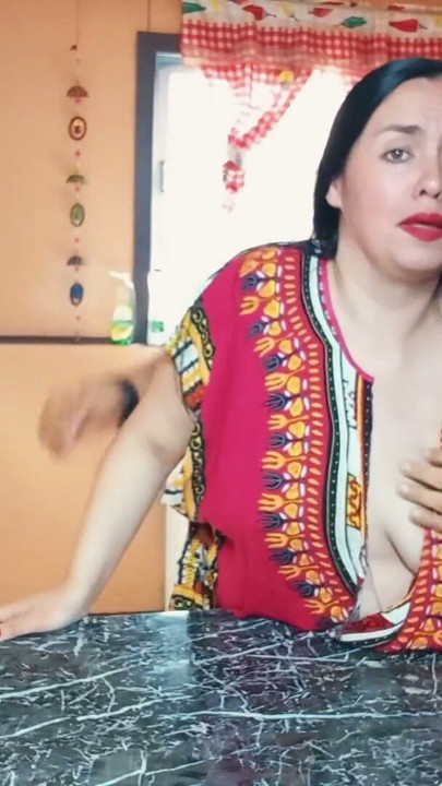 This shouldn't be happening we're fucking my Indian stepmother in the kitchen. | Clip 1
