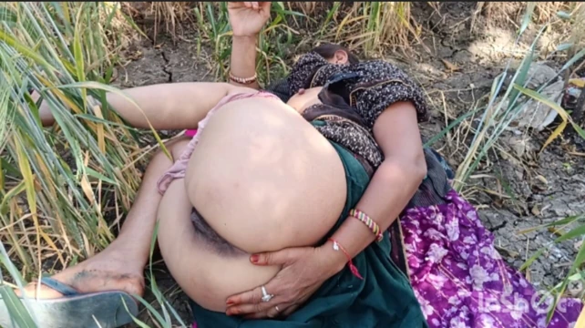 My elder brother's wife is stroking her beautiful body in the open forest for cock My brother's wife is desi outdoor sex