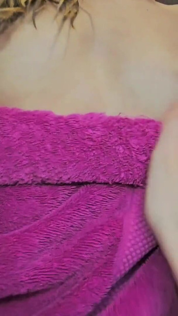 Spectacular moment from "POV Towel Temptation: Asian Beauty, Seductive Dance and Double Anal Creampie"