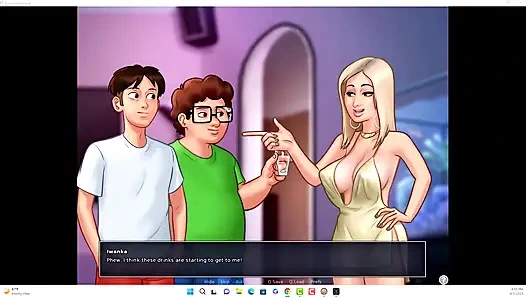 Kisah musim panas - johannes dan erik lagi nonton iwanka, iwanka nyepong kontol johannes di depan kamera