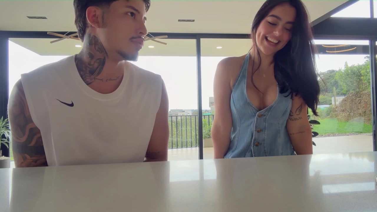 I Give My Boyfriend an Anal Douche and It’s My Stepbrother Who Fills My Ass with Cum – Iris Rodriguez & Danner Mendez