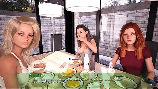 Radiant #2 - Johannes ve bayanlar brecfast'ı birlikte siktiler... Johannes banyoda garsonu sikiyor