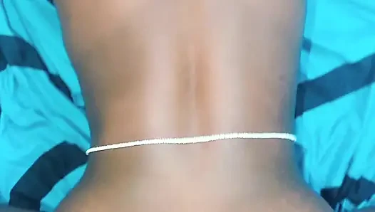 The Little Ebony Sandra Is Already Very Hot at 18 Years Old