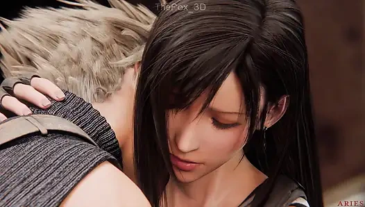 Final Fantasy 7 FF7 - Tifa + Aerith All Work 2025 WM Full Color Grading (Sound) By Aries' Possession Animation 3D Hentai