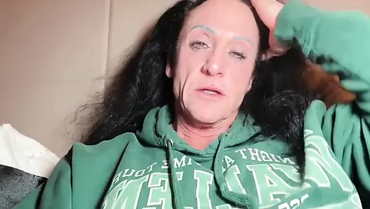 Sneezing Goddess Congested Behind-the-scenes Hotel Bed Confessional