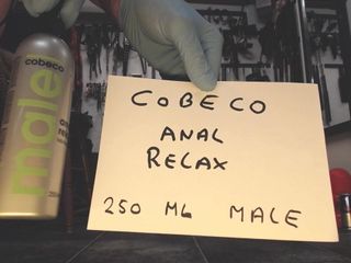 J&#39;utilise le lubrifiant anal relaxant cobeco p1