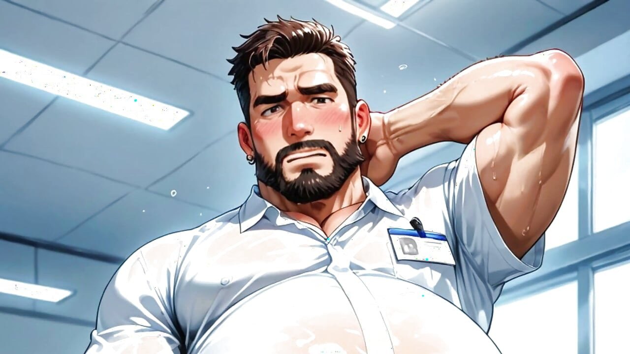 Ftm, Des Salopes Grosses Et Enceintes Font Une Séance Photo Pour Un Calendrier Érotique. Animation Porno Hentai.