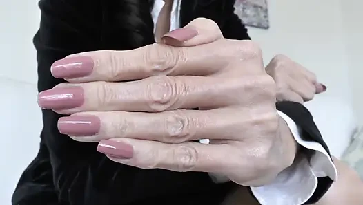 Exciting Pink Fingernails, Such Beautiful Hands, Lady Victoria Valente