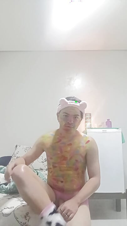 nanasin zinid rainbow fantasy with cum show