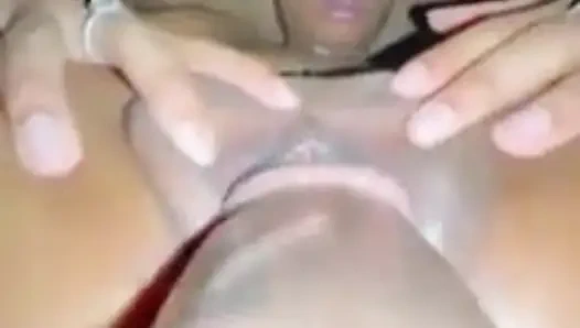 Sexy ebony black slut fucked pounded creampie bbc
