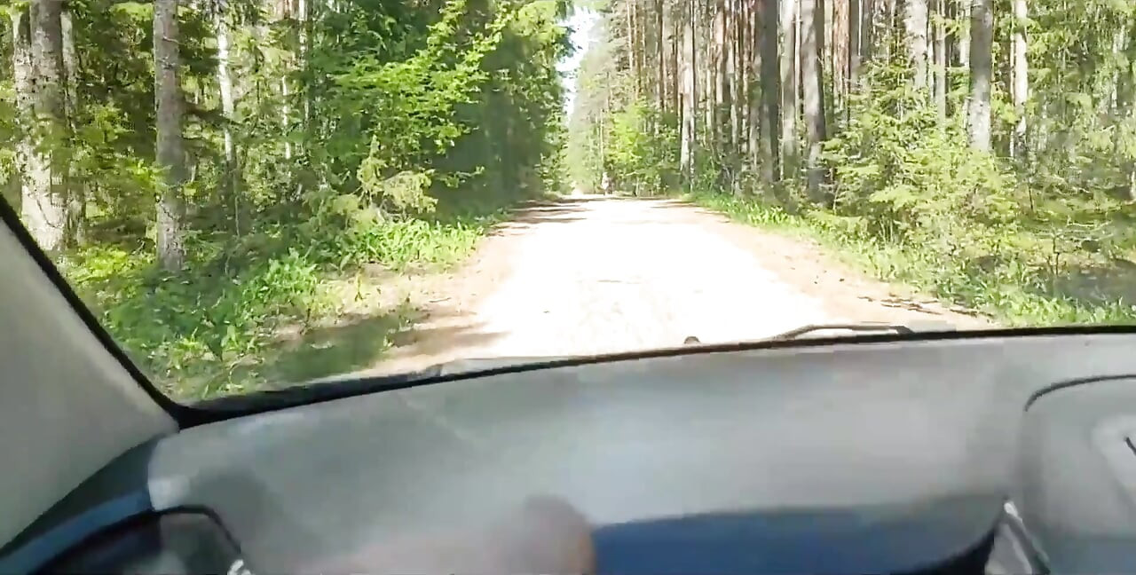 A Married Slut Got Lost in the Forest, Helped Her Out and She Agreed to Cheat on Her Husband