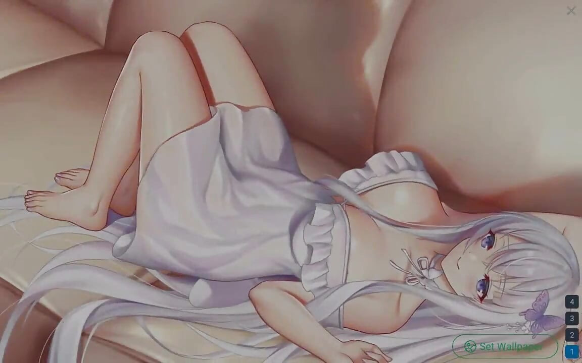 Live Waifu Wallpaper - Part 17 - Horny Virgin Girl by Loveskysan