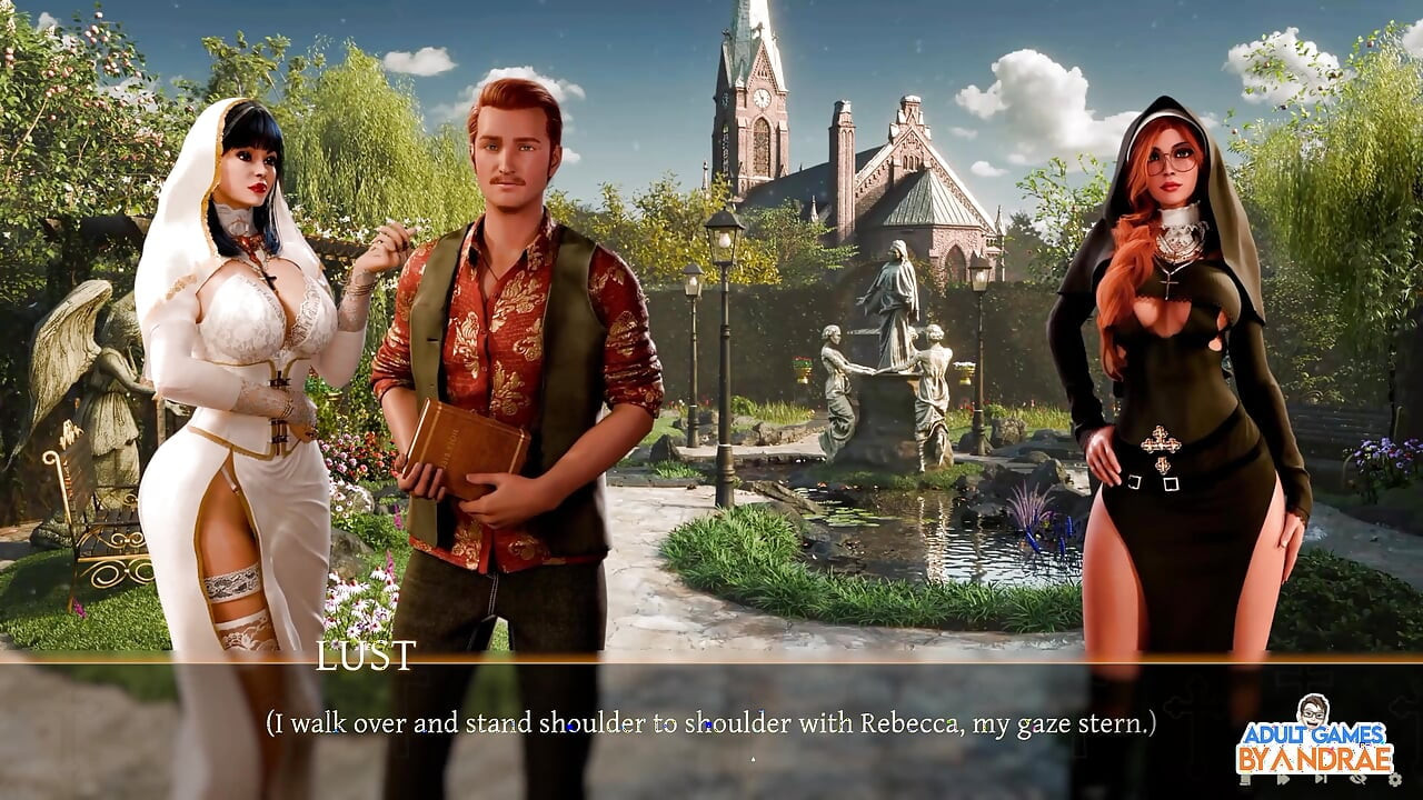 Stepsisters in Sin Gameplay Part 18 - Raquel Seeks Out Lust for Sins
