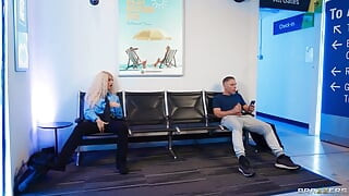 Airport Security Leaves No Cock Unsucked Airport Security Leaves No Cock Unsucked  Brazzers