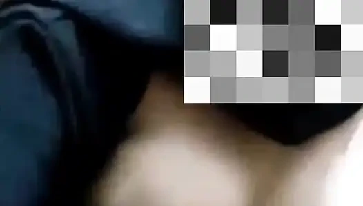 Real Veiled Ukhti Malay Shows Off Big Breasts part2