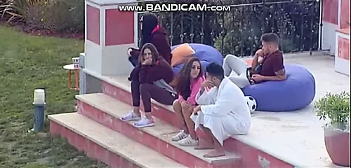 Lap dance in reality show