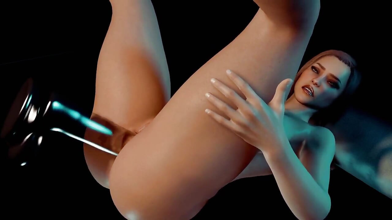 bare stanon vaali larki ke paas guda glas dildo hai - 3di porn