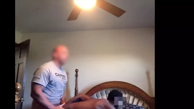 SkinHead White Thug Bare Pounds Black Bitch