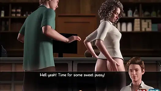 Amateur boy put it in wrong hole