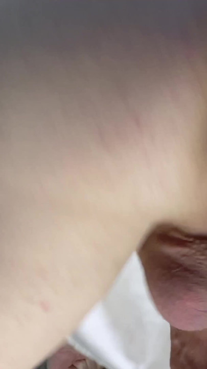 Straight guy wearing wifes short skirt with a hard cock on show and no panties | Clip 2