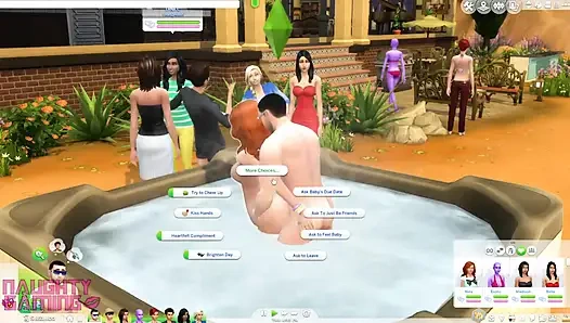 Sims 4 Woohoo Si Cewek Bejat Lagi Asik Seks Mod