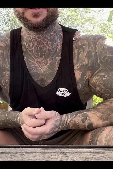 Just Got Back From the Gym and I Sit in the Backyard