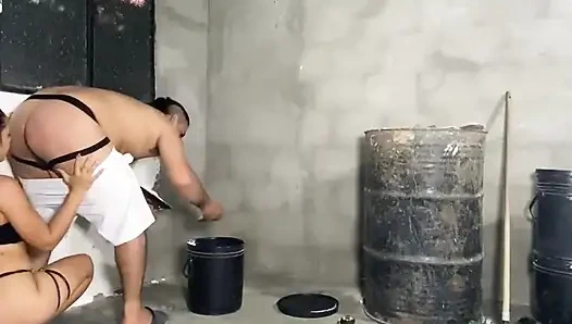 Тиоджек — штукатурка, и я хотел отсосать ей задницу и достать молоко