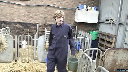 Horny Twink Fun on the Farm!