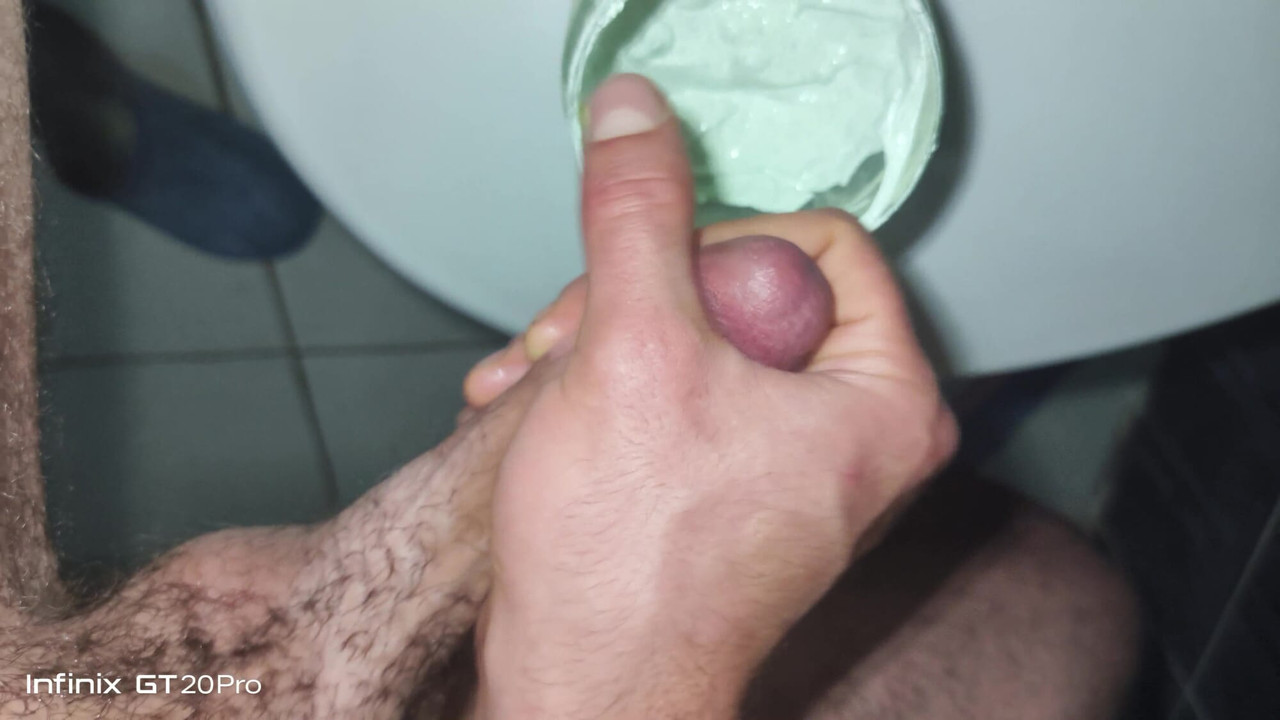 Masturbation inside the mask box