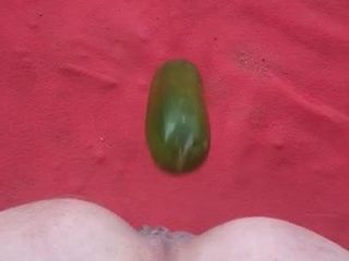 Geboorte van komkommer