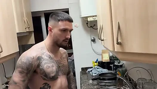 DP Threesome Sharing My Latina Roommate with Brady
