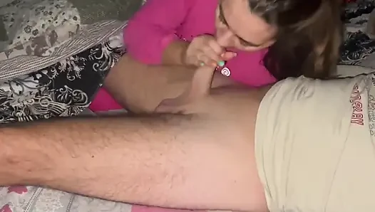 Cuckold Husband Surprises Wife with Best Friend