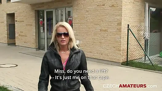 Beautiful and horny blonde (Czech Amateurs)